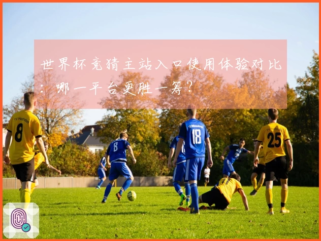 世界杯竞猜主站入口使用体验对比:哪一平台更胜一筹?